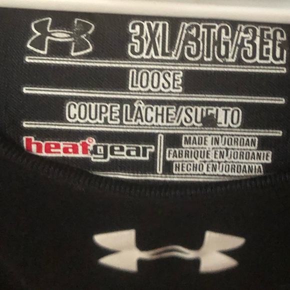 Lot of 3 men’s black under armour shirts - Picture 4 of 4